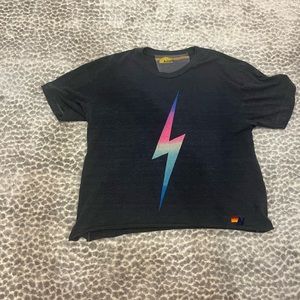 CROPPED AVIATOR NATION TEE